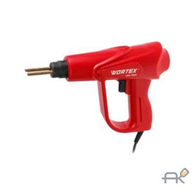 Пистолет для пайки пластика WORTEX WG 7001 в чем. (70 Вт. 300 С. 500 г. ремонт всех видов пластика) (0323287)